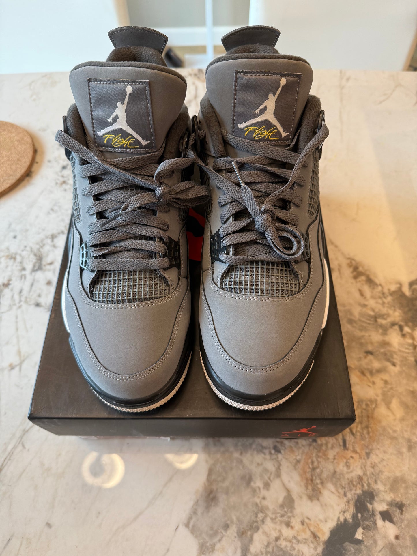 Used Jordan 4 cool grey(2019) size 11.5