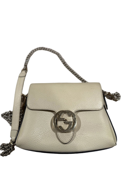 Gucci Dollar Calfskin Interlocking G Crossbody